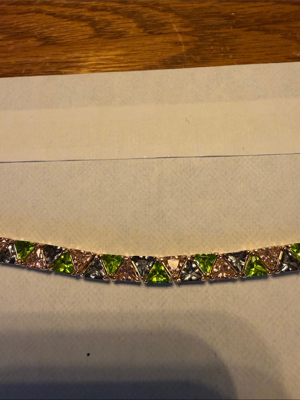 Gold over sterling bracelet - Picture 3 of 3